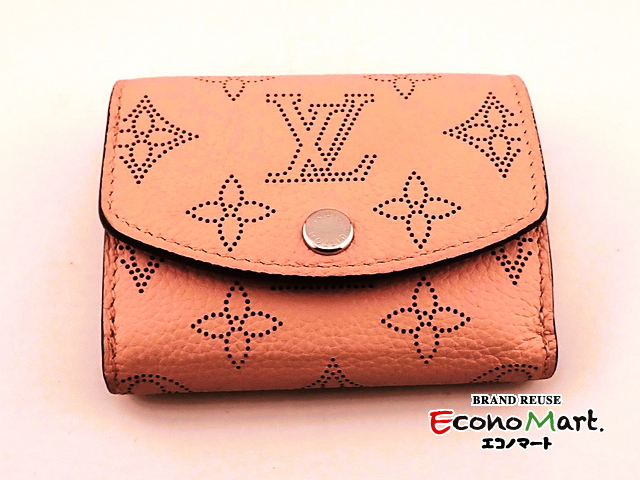 ルイ・ヴィトンMahinaポルトフォイユ・イリス XS 三つ折り財布 危うい 